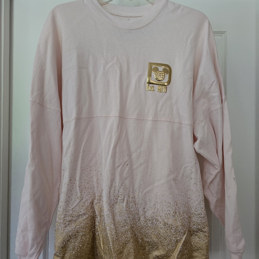 Kids Pink and Gold Shirt